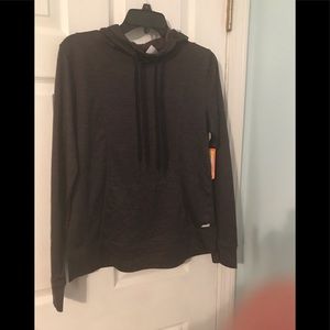 Women’s size M Avia gray hoodie- new with tags
